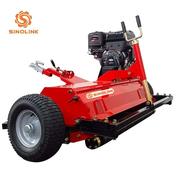 Self Powered Atv Flail Mower For Bobcat Excavator  Tow Behind 15hp  47 Inch